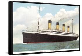 White Star Line, RMS Titanic-null-Framed Stretched Canvas