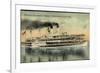 White Star Line, Steamer Tashmoo, Detroit, Port Huron-null-Framed Giclee Print