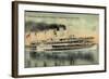 White Star Line, Steamer Tashmoo, Detroit, Port Huron-null-Framed Giclee Print