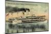 White Star Line, Steamer Tashmoo, Detroit, Port Huron-null-Mounted Giclee Print