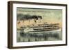 White Star Line, Steamer Tashmoo, Detroit, Port Huron-null-Framed Giclee Print