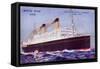 White Star Line, Twin Screw, R.M.S. Homeric-null-Framed Stretched Canvas