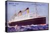 White Star Line, Twin Screw, R.M.S. Homeric-null-Stretched Canvas