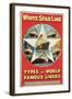 'White Star Line - Types of World Famous Liners'-null-Framed Giclee Print