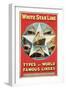'White Star Line - Types of World Famous Liners'-null-Framed Giclee Print