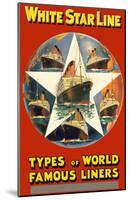 White Star Line-null-Mounted Poster