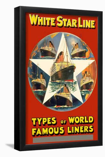 White Star Line-null-Framed Poster