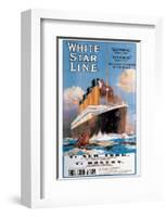 White Star Line-null-Framed Premium Giclee Print