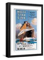 White Star Line-null-Framed Premium Giclee Print