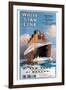 White Star Line-null-Framed Premium Giclee Print