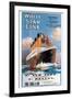 White Star Line-null-Framed Premium Giclee Print