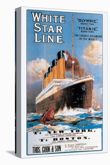 White Star Line-null-Stretched Canvas