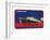 White Star to Europe Queen Mary Ocean Liner Luggage Tag-null-Framed Art Print