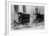 White Steam Trucks-null-Framed Photographic Print