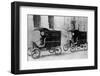 White Steam Trucks-null-Framed Photographic Print