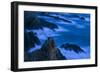 White Stork (Ciconia Ciconia) Pair at Nest on Coastal Rock Formation, Cabo Sard?o, Portugal-Quinta-Framed Photographic Print