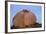 White Storks (Ciconia Ciconia) at Nest, on Large Granite Boulder, Los Barruecos, Extremadura, Spain-Widstrand-Framed Photographic Print