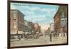 White Street, Danbury, Connecticut-null-Framed Art Print