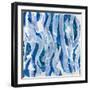 White Stripes-Jason Jarava-Framed Giclee Print