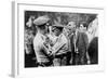 White Student Shouts Insults at United States Marshals in School Integration. 1962-null-Framed Photo