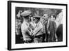 White Student Shouts Insults at United States Marshals in School Integration. 1962-null-Framed Photo