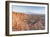 White Stupa in the morning light, Ulziit, Middle Gobi province, Mongolia, Central Asia, Asia-Francesco Vaninetti-Framed Photographic Print