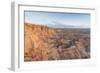 White Stupa in the morning light, Ulziit, Middle Gobi province, Mongolia, Central Asia, Asia-Francesco Vaninetti-Framed Photographic Print