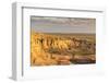 White Stupa in the morning light, Ulziit, Middle Gobi province, Mongolia, Central Asia, Asia-Francesco Vaninetti-Framed Photographic Print