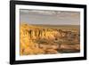 White Stupa in the morning light, Ulziit, Middle Gobi province, Mongolia, Central Asia, Asia-Francesco Vaninetti-Framed Photographic Print