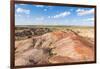 White Stupa sedimentary rock formations, Ulziit, Middle Gobi province, Mongolia, Central Asia, Asia-Francesco Vaninetti-Framed Photographic Print