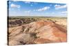 White Stupa sedimentary rock formations, Ulziit, Middle Gobi province, Mongolia, Central Asia, Asia-Francesco Vaninetti-Stretched Canvas