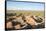 White Stupa sedimentary rock formations, Ulziit, Middle Gobi province, Mongolia, Central Asia, Asia-Francesco Vaninetti-Framed Stretched Canvas