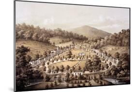 White Sulphur Springs, Montgomery County, from 'Album of Virginia', 1858-Edward Beyer-Mounted Giclee Print