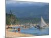 White Sun Beach, at the Resort of Boracay Island, Off Panay, the Philippines, Southeast Asia-Alain Evrard-Mounted Photographic Print