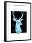 White Tail Bust I-Grace Popp-Framed Art Print