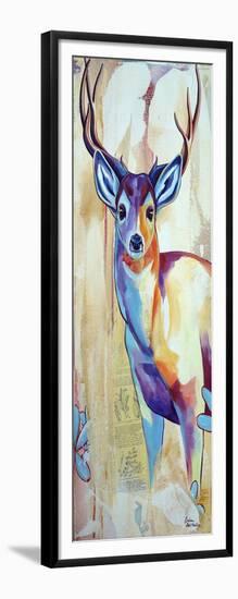 White Tail Deer-Corina St. Martin-Framed Giclee Print