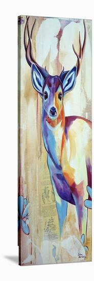 White Tail Deer-Corina St. Martin-Stretched Canvas