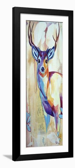 White Tail Deer-Corina St. Martin-Framed Giclee Print