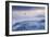 White-Tailed Eagle (Haliaeetus Albicilla) in Flight over Mountain Landscape at Dusk-Ben Hall-Framed Photographic Print