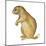 White-Tailed Prairie Dog (Cynomys Gunnisoni), Mammals-Encyclopaedia Britannica-Mounted Poster