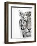 White Tiger-Design Fabrikken-Framed Photographic Print