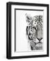 White Tiger-Design Fabrikken-Framed Photographic Print