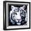 White Tiger-null-Framed Art Print