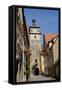 White Tower,, Rothenburg Ob Der Tauber, Romantic Road, Franconia, Bavaria, Germany, Europe-Robert Harding-Framed Stretched Canvas
