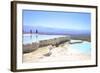 White Travertine Terraces at Pamukkale-Neil Farrin-Framed Photographic Print