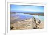 White Travertine Terraces at Pamukkale-Neil Farrin-Framed Photographic Print