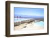 White Travertine Terraces at Pamukkale-Neil Farrin-Framed Photographic Print