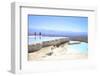 White Travertine Terraces at Pamukkale-Neil Farrin-Framed Photographic Print