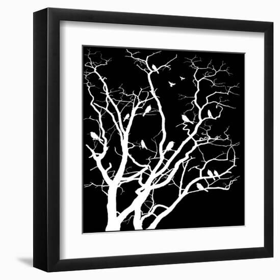 White Tree-Irena Orlov-Framed Art Print