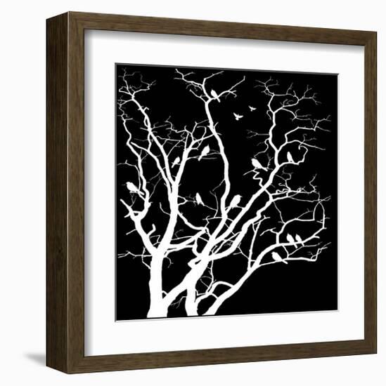 White Tree-Irena Orlov-Framed Art Print